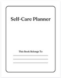 Self Care Planner