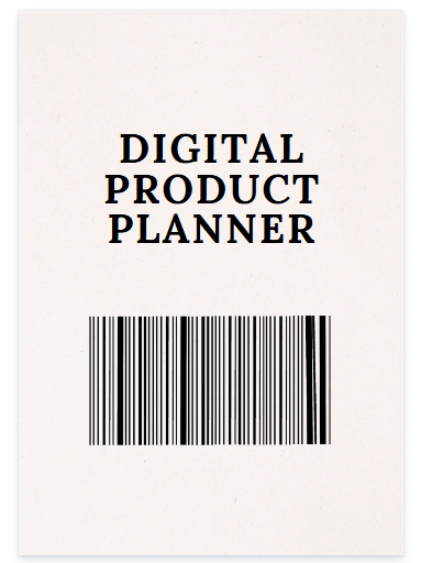 Digital Product Planner