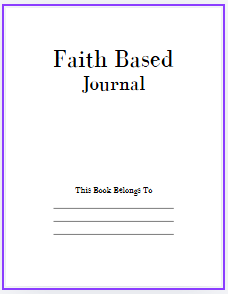 Faith Based Journal