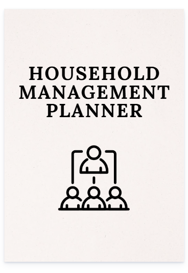 Household Management Planner