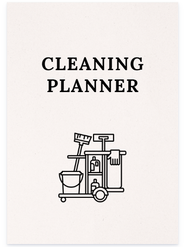Decluttering and Cleaning Planner
