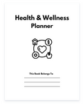 Health and Wellness Planner