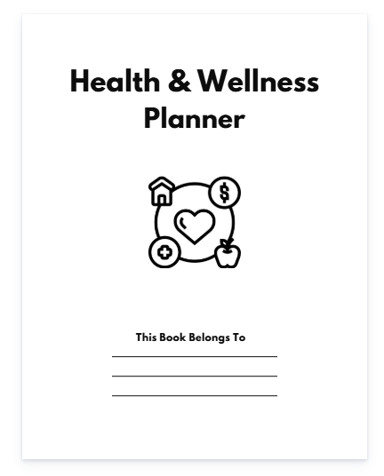 Health and Wellness Planner