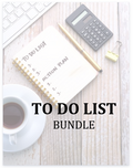 To Do List Bundle