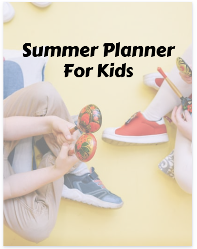 Summer Planner For Kids