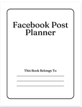 Facebook Post Planner