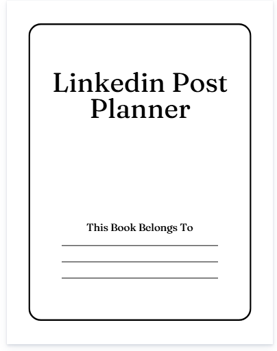 LinkedIn Post Planner