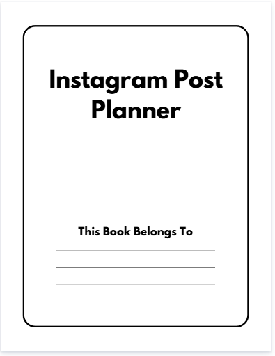 Instagram Post Planner